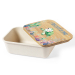 Scatola per merenda personalizzata con decorazione acquatica