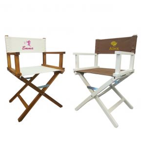 Sedia cinema bambino ricamata con decorazione Sedia cinema bambino ricamata con decorazione