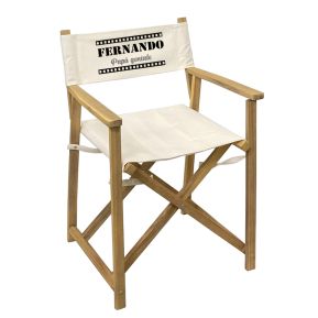 Sedia regista personalizzata pellicola cinema Sedia regista personalizzata pellicola cinema