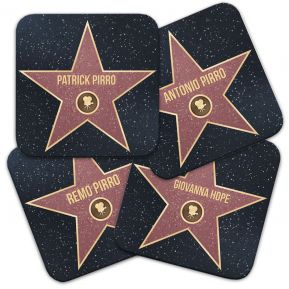 Sottobicchiere stella Walk of Fame