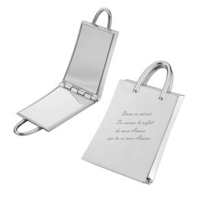 Specchietto tascabile personalizzato Specchietto tascabile personalizzato