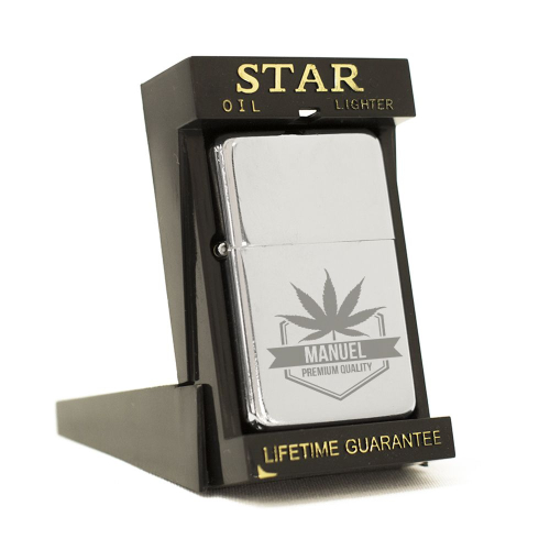 Accendino Star nome inciso