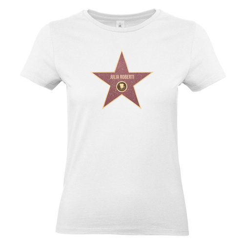 T-shirt donna Walk of Fame personalizzata