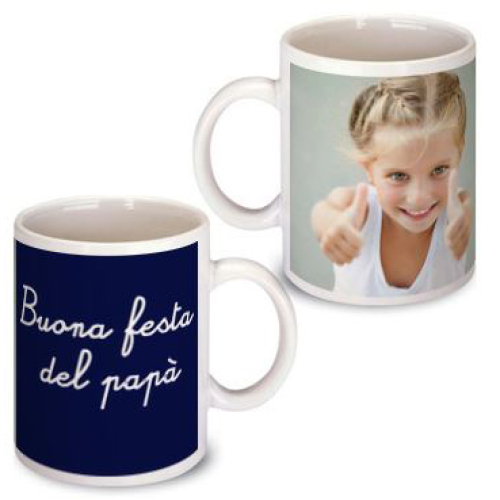 Un mug foto per il papà