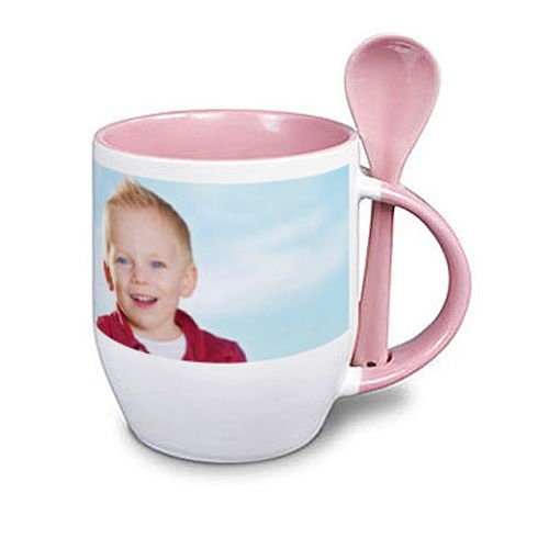 Tazza personalizzata con foto rosa