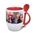 Tazza personalizzata con foto rossa