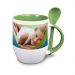 Tazza personalizzata con foto verde