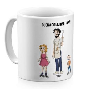 Tazza personalizzata Manga Family