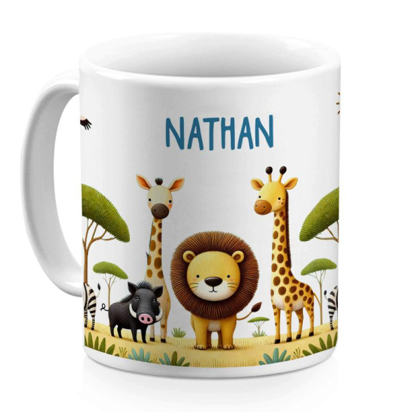 Tazza personalizzata Safari
