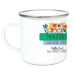 Tazza smaltata Campo di Fiori Tazza smaltata Campo di Fiori