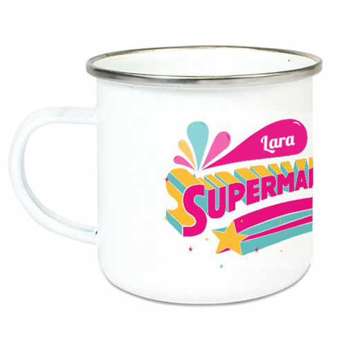 Tazza smaltata supermaestra