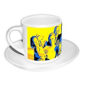 Tazzina da caffè personalizzata pop art Tazzina da caffè personalizzata pop art