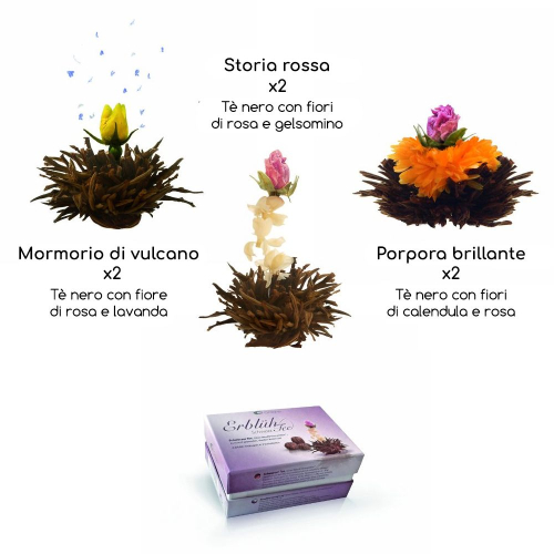 Fiori magici tè nero