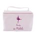 Trousse da bagno vanity case personalizzata rosa