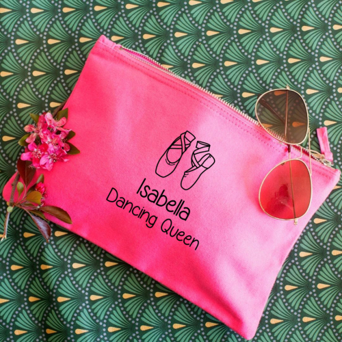 Pochette rosa personalizzata