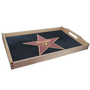 Vassoio personalizzato stella Walk of Fame