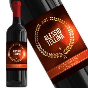 Vino con etichetta personalizzata Premio