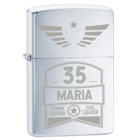 Zippo® compleanno personalizzato