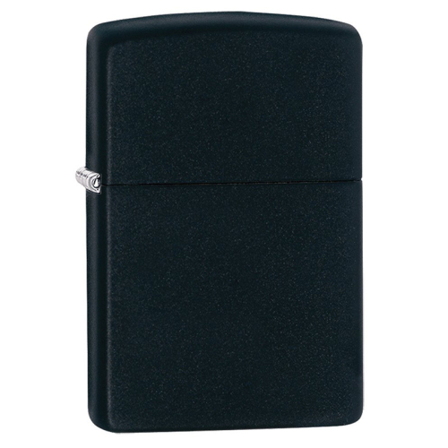 Zippo® nero inciso