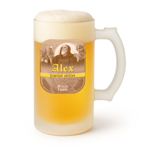 Chope di birra personalizzata Trappista