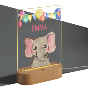 Luce notturna personalizzata led palloncini