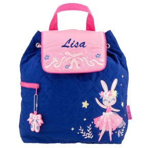 Zaino personalizzato con coniglietta ballerina