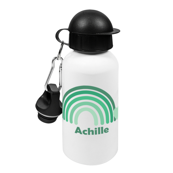 Borraccia d'acqua con personalizzazione arcobaleno