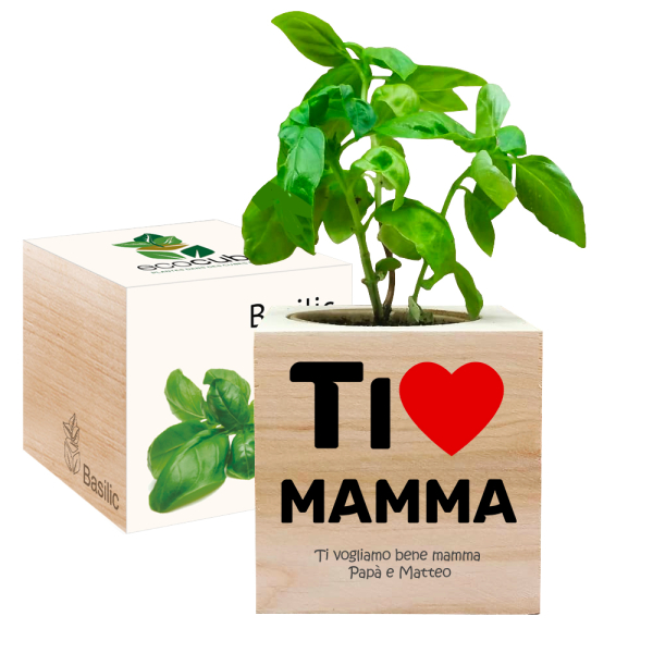 Ecocube personalizzato colorato festa della mamma