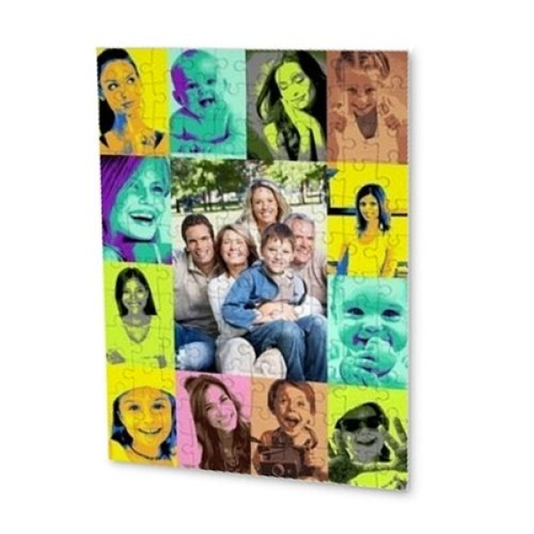 Puzzle grande formato collage foto personalizzato
