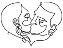 One line Etero