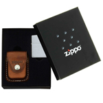 Cofanetto con custodia in pelle