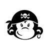Scimmie pirata