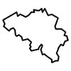 Cartina Belgio