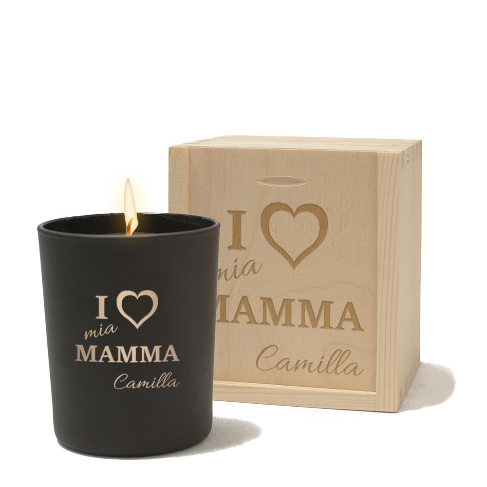 Candela mamma personalizzata Candela mamma personalizzata