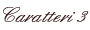 Caratteri 3