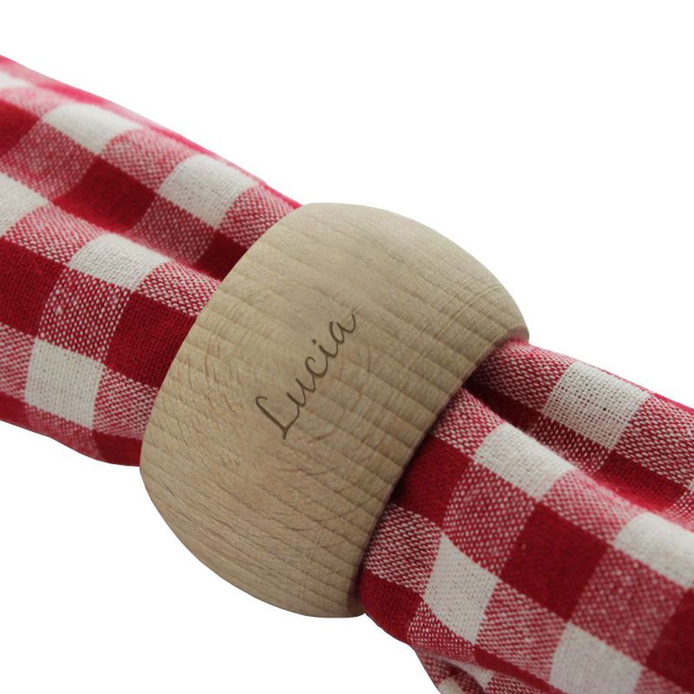 Portatovagliolo in legno personalizzato Portatovagliolo in legno personalizzato
